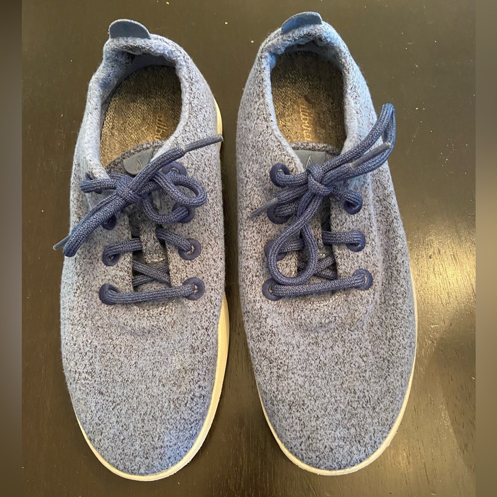 Blue All birds size 9 womens sneakers